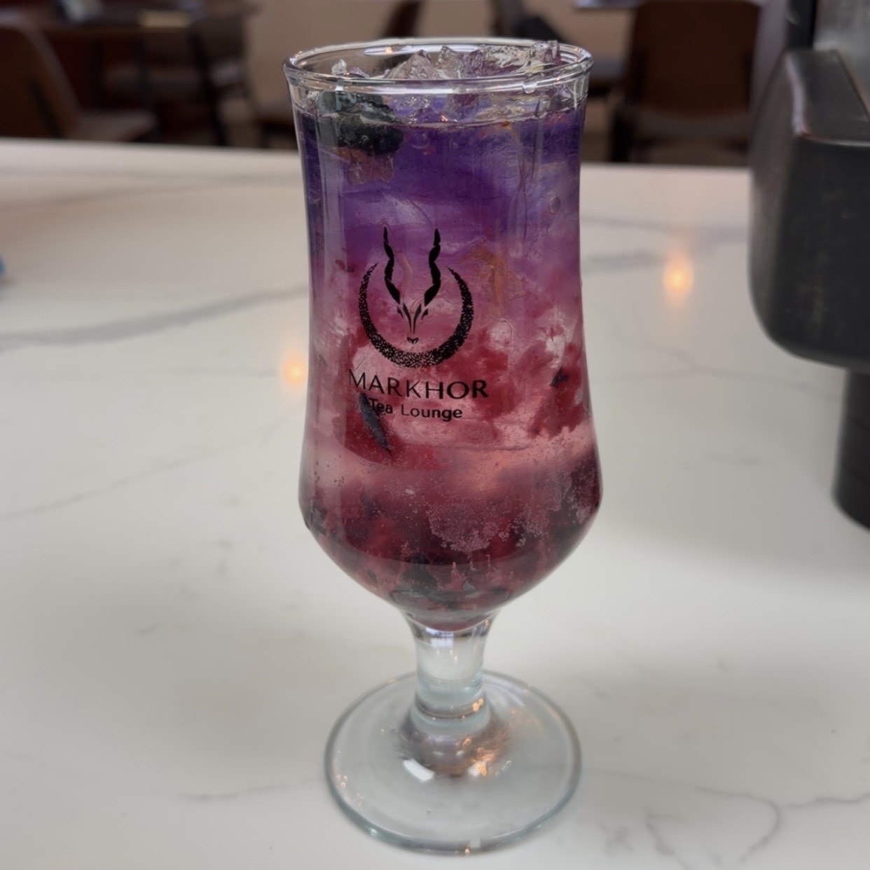 Blueberry Butterfly Mocktail