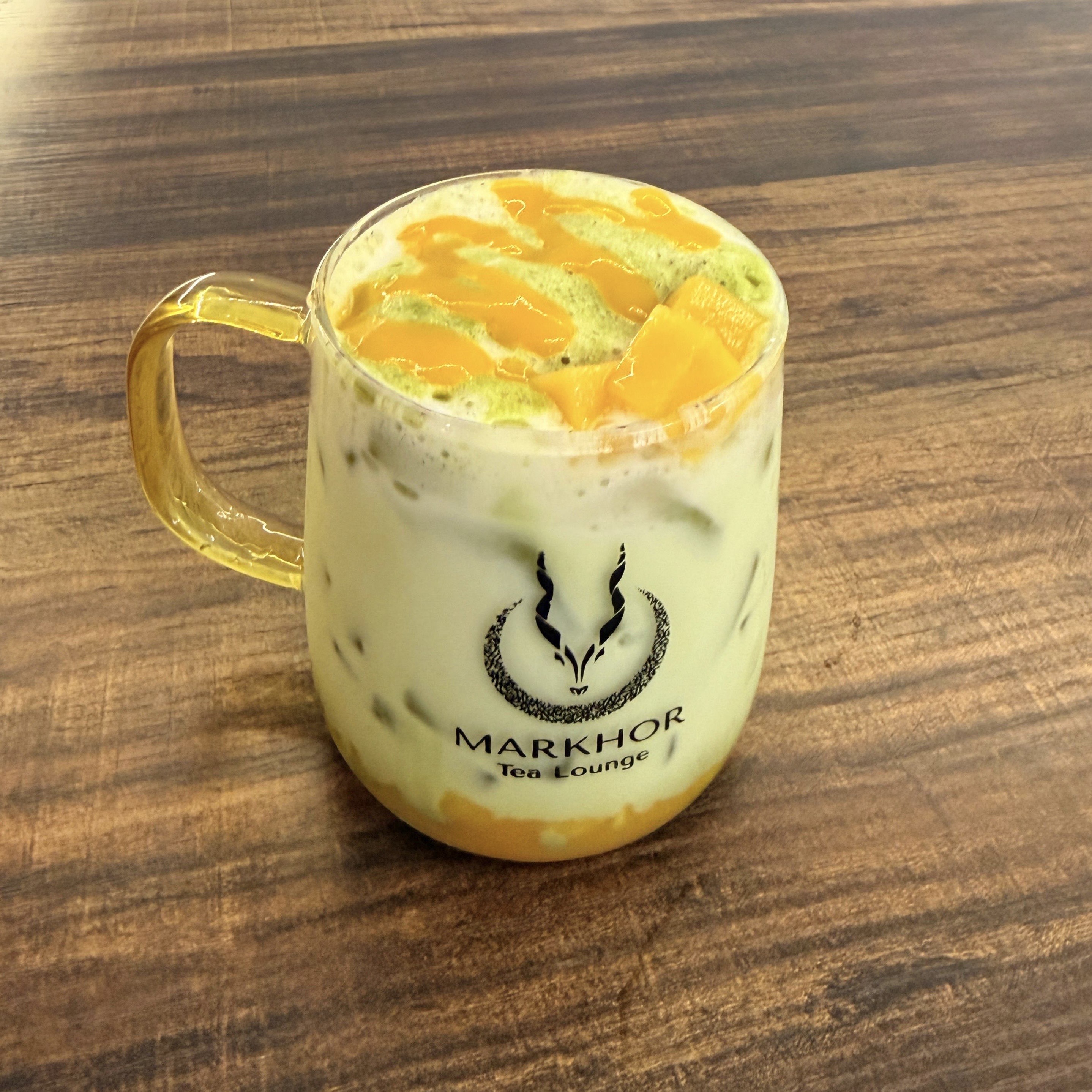 Mango Matcha Latte